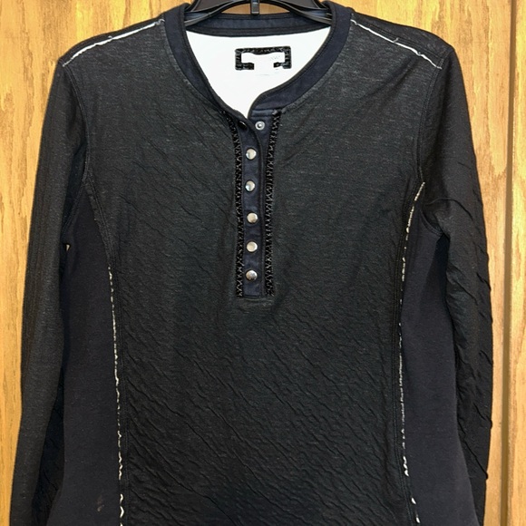 Carbon2Cobalt Women's Long Sleeve Tee - Black - Picture 2 of 9